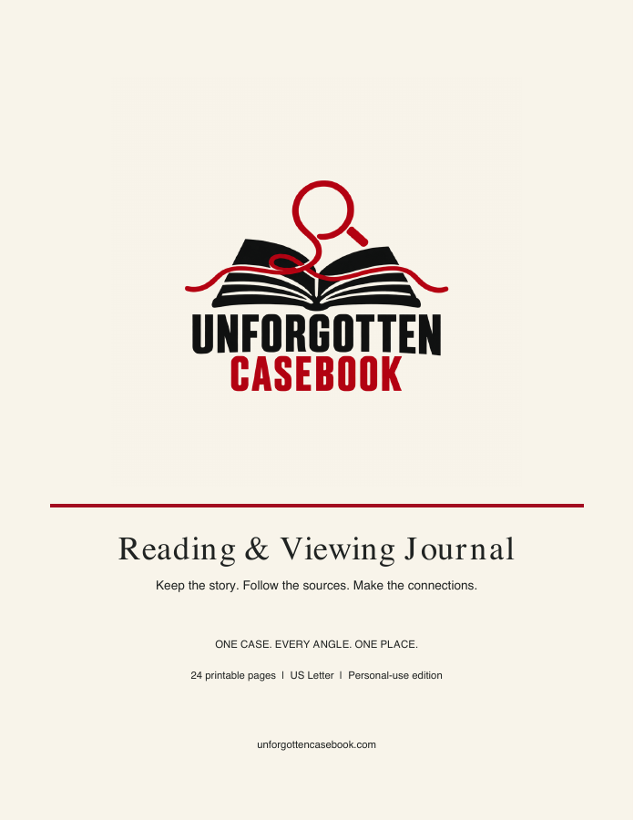 Reading & Viewing Journal cover